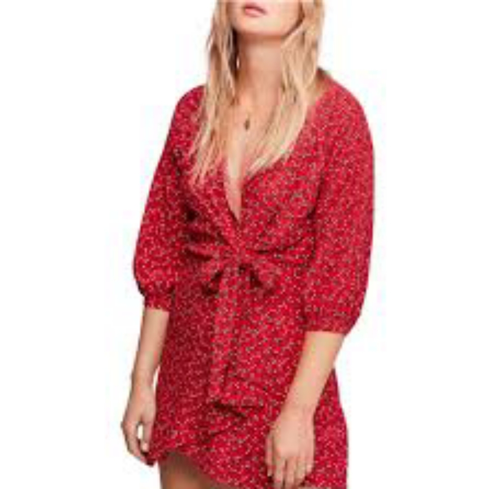 Free People XS Clara Tunic Mini Dress